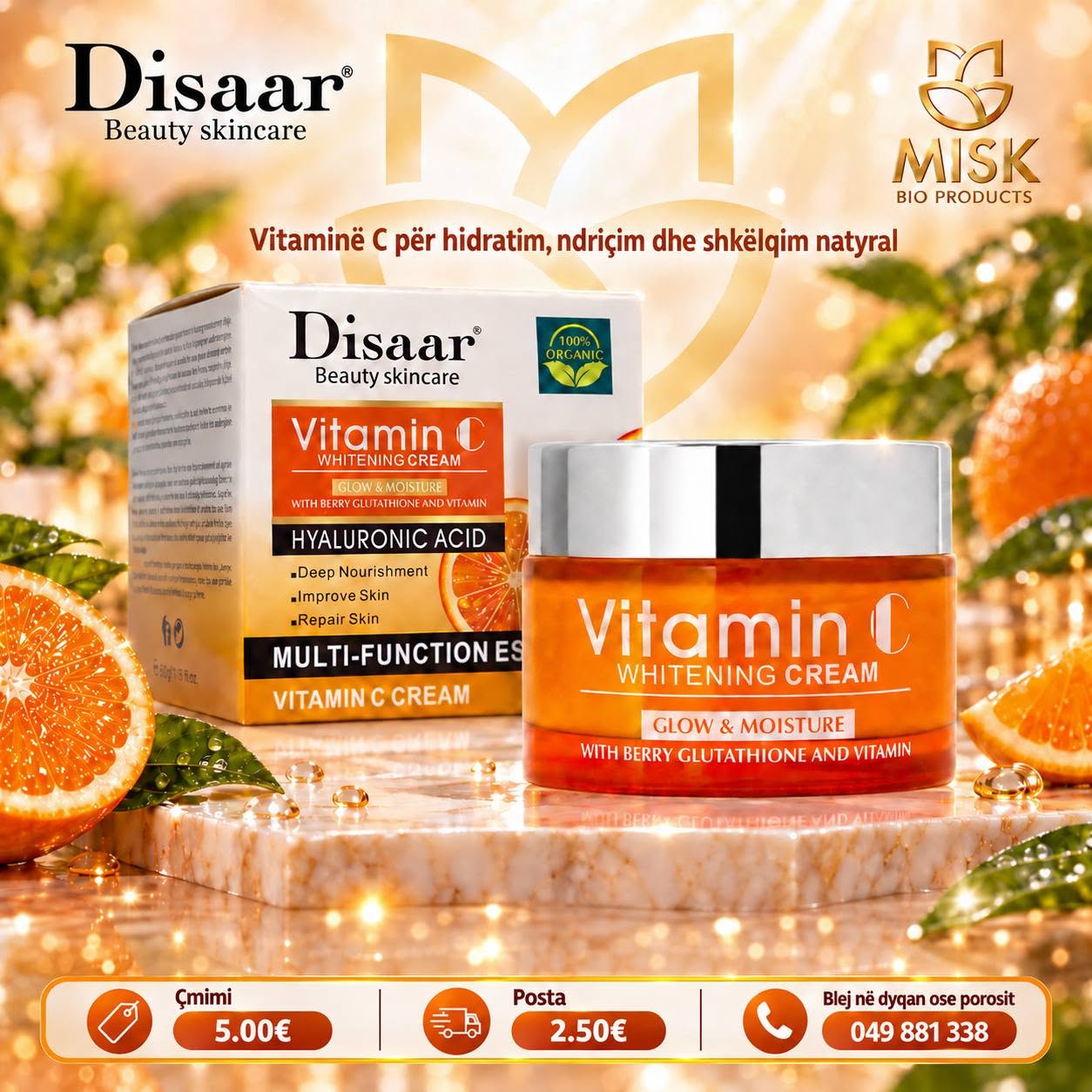 Krem me Vitaminë C Disaar