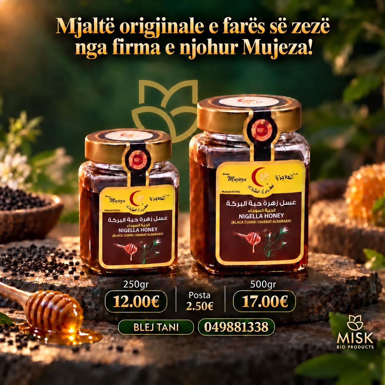 Mjaltë i Farës së Zezë Mujeza